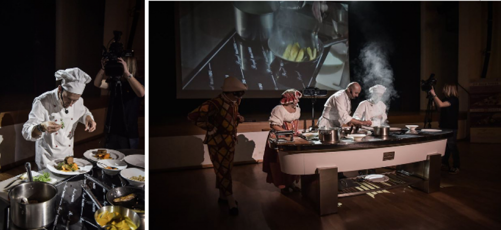 Ultima data di "Chef a teatro", lo showcooking che porta sul palco ragazzi disabili e chef stellati